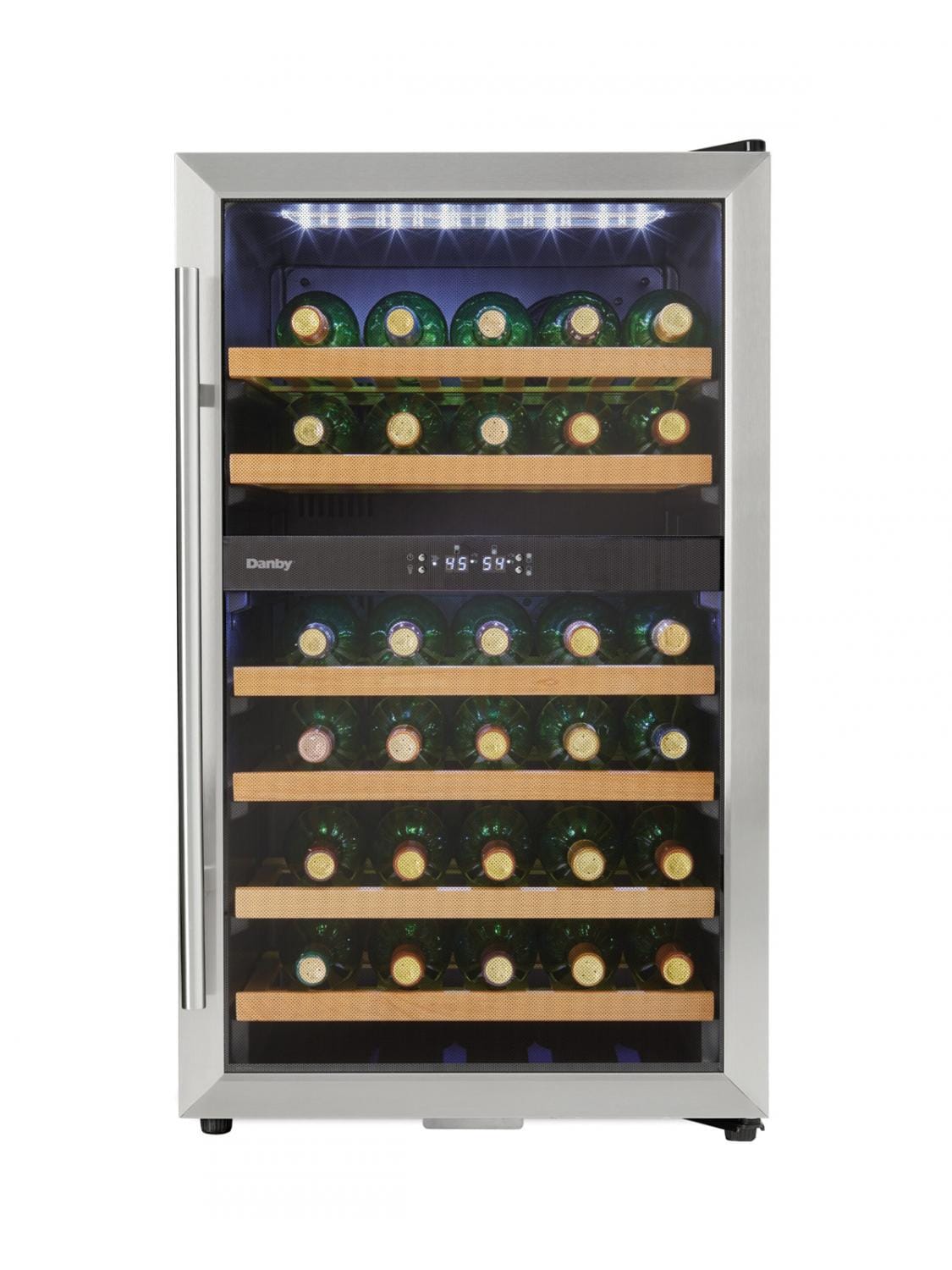 38 Bottle Free-standing Wine Cooler DWC040D2BSSDB