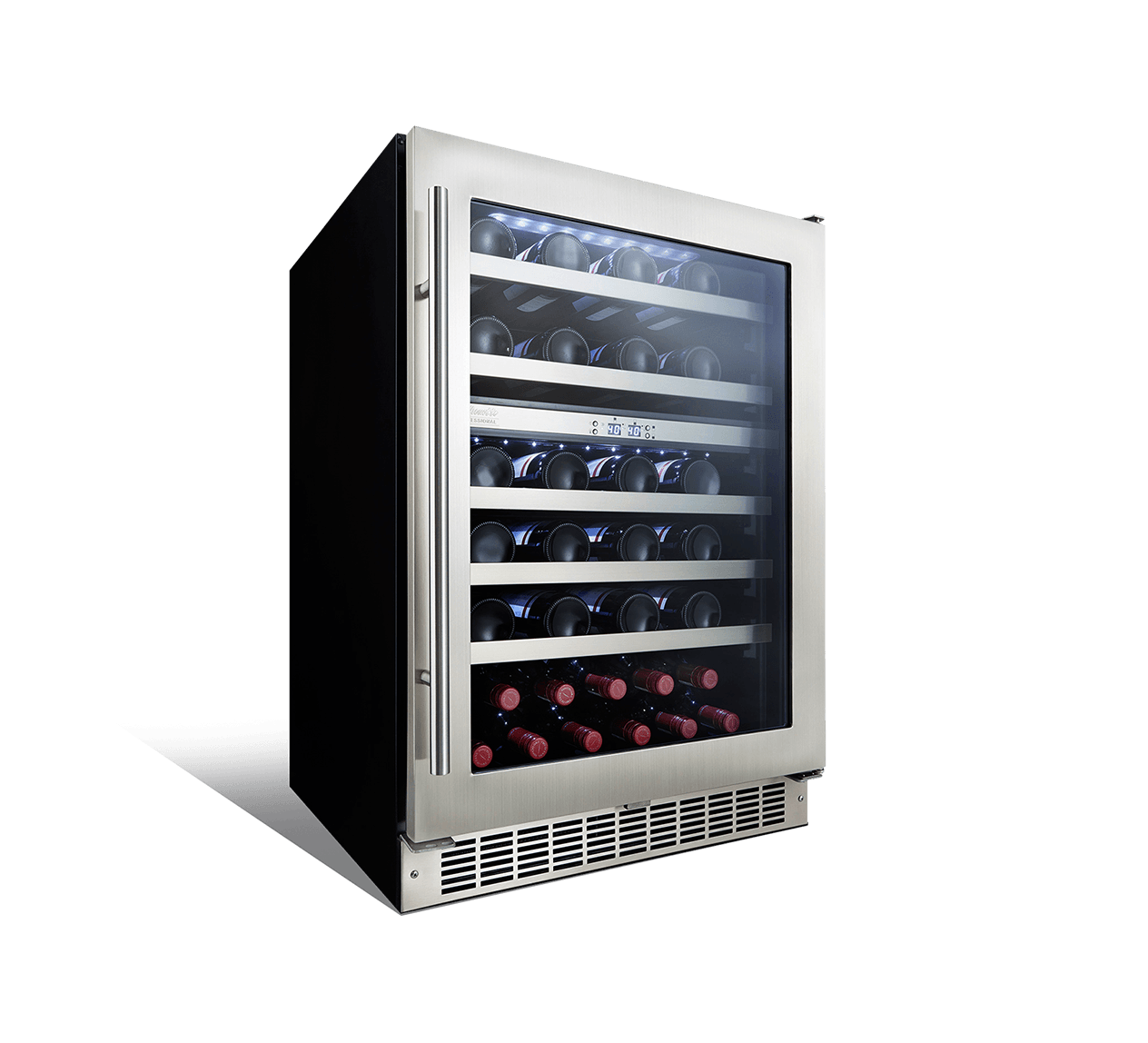 Sonoma 24” DUAL ZONE WINE CELLAR. DWC053D1BSSPRUS