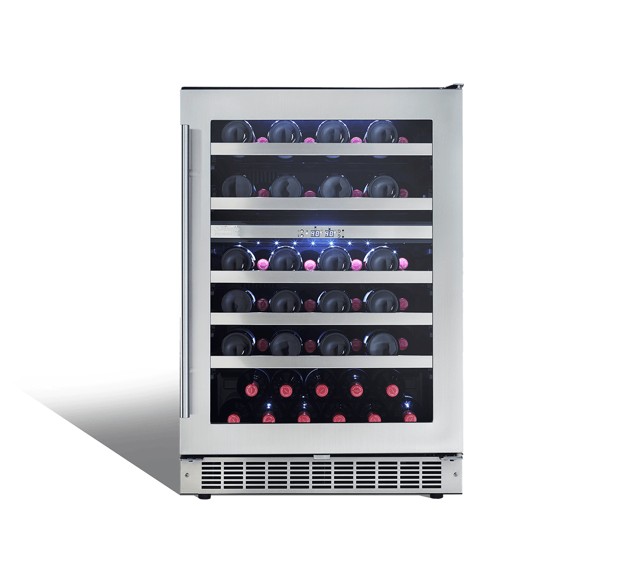 Sonoma 24” DUAL ZONE WINE CELLAR. DWC053D1BSSPRUS