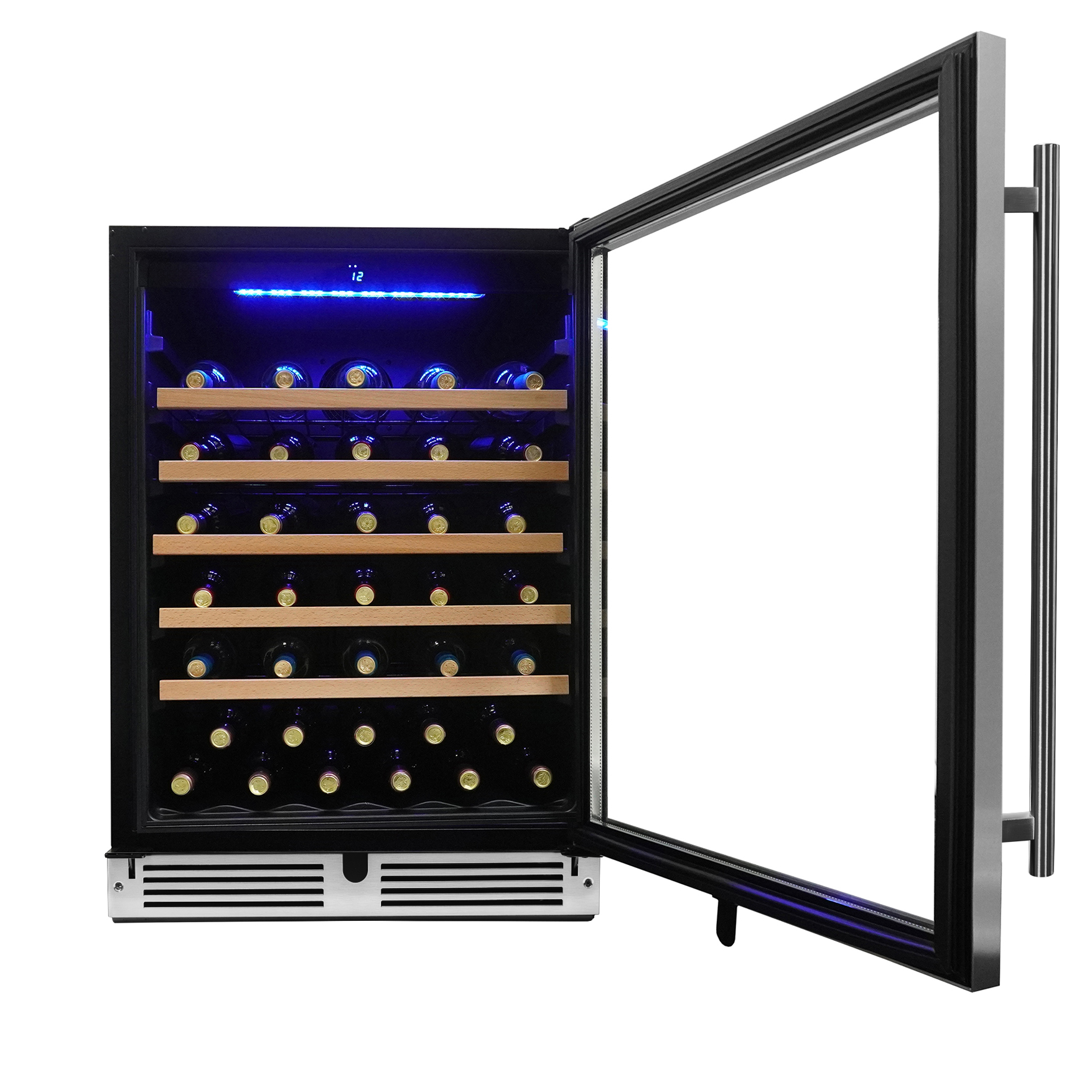 24″ Under Counter Wine Cooler in Stainless Steel view 7
