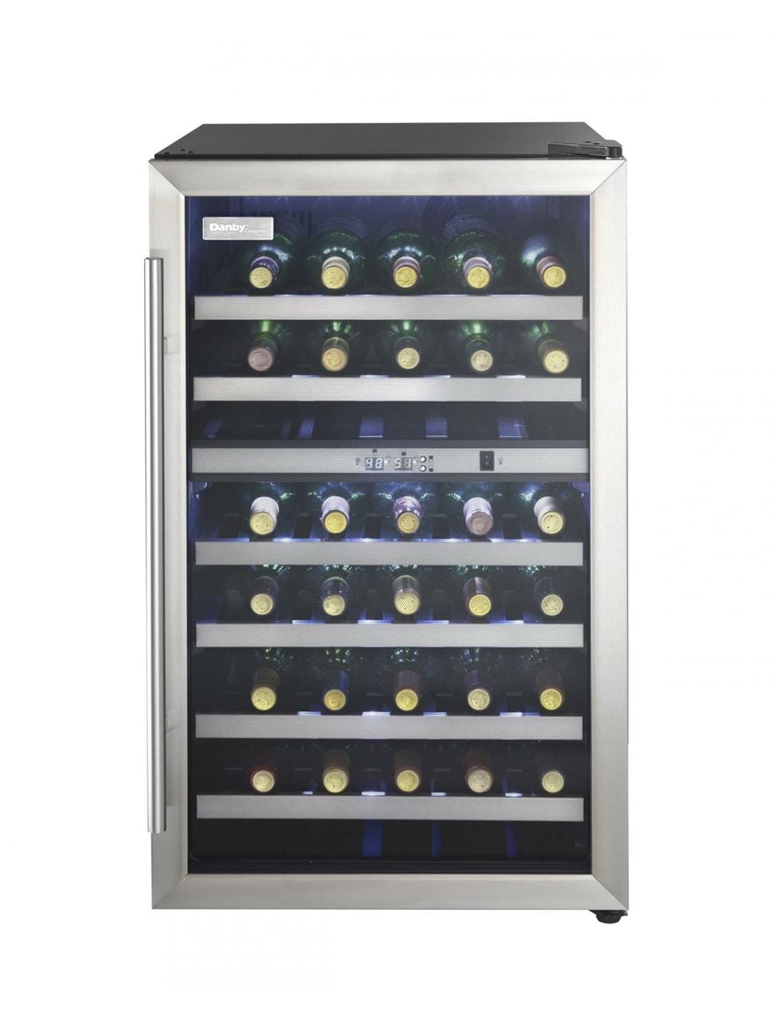 Designer 38 Bottle Free-Standing Wine Cooler DWC114BLSDD