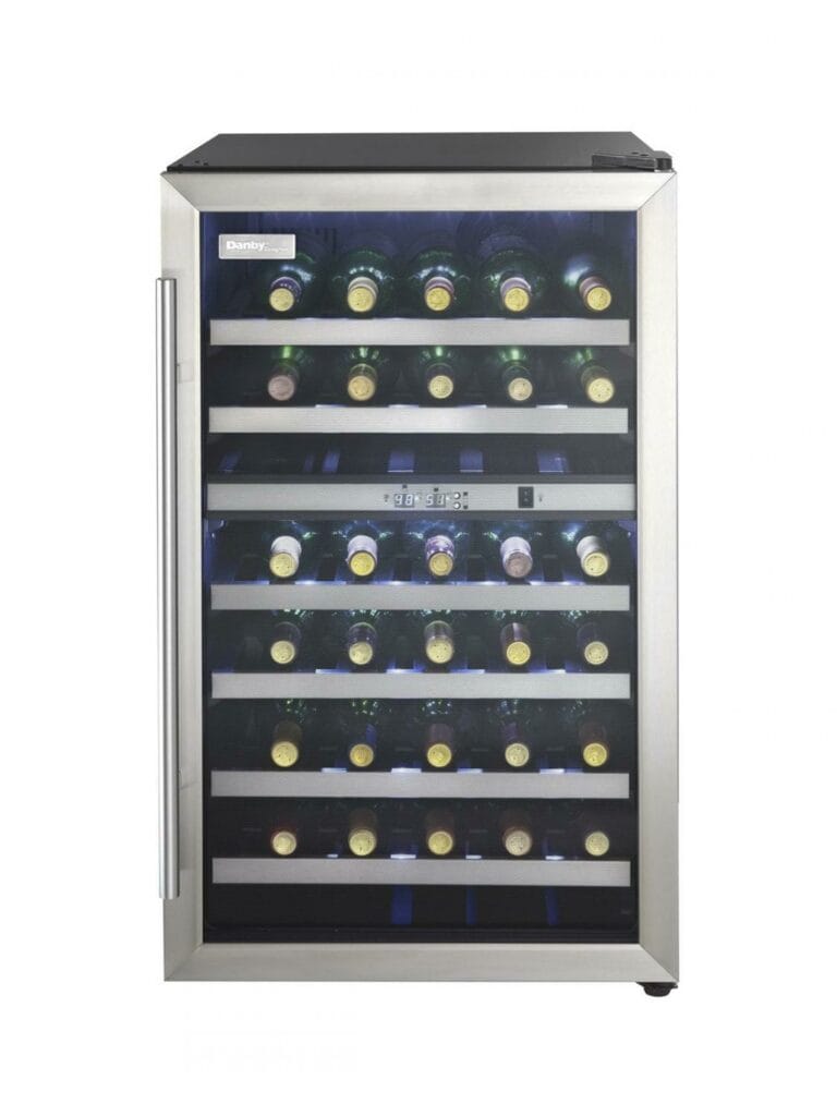 Designer 38 Bottle Free-Standing Wine Cooler DWC114BLSDD