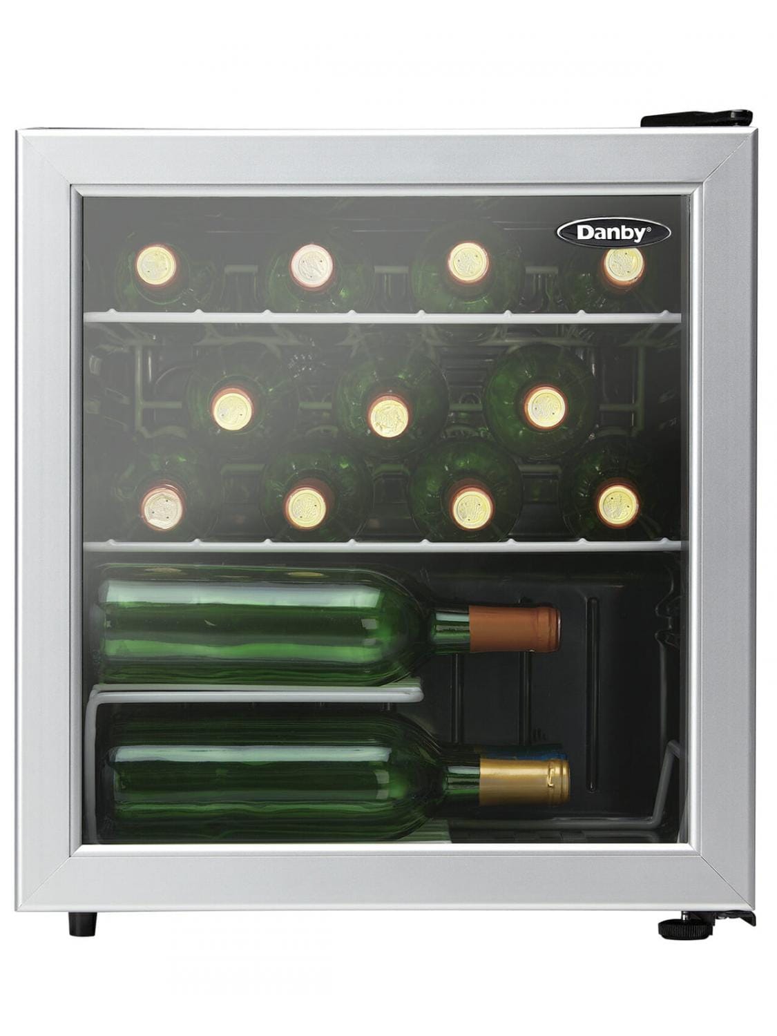 17 Bottle Free-standing Wine Cooler In Platinum DWC172BLPDB