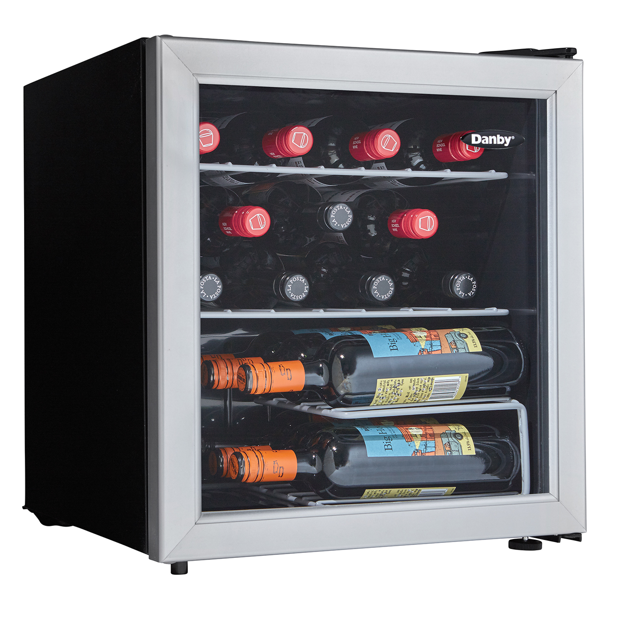 17 Bottle Free-standing Wine Cooler In Platinum DWC172BLPDB