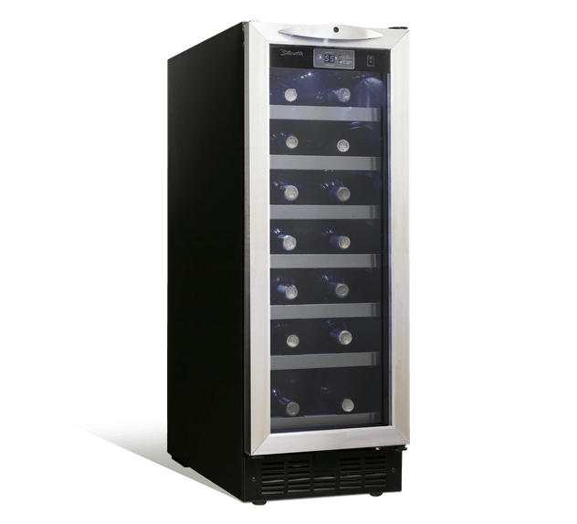 Pecorino 12” SINGLE ZONE WINE CELLAR. DWC276BLSUS