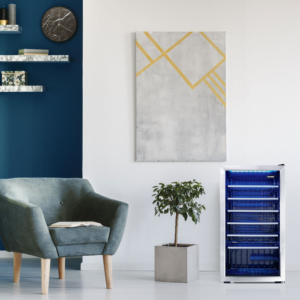36 Bottle Free-standing Wine Cooler DWC93BLSDBR1