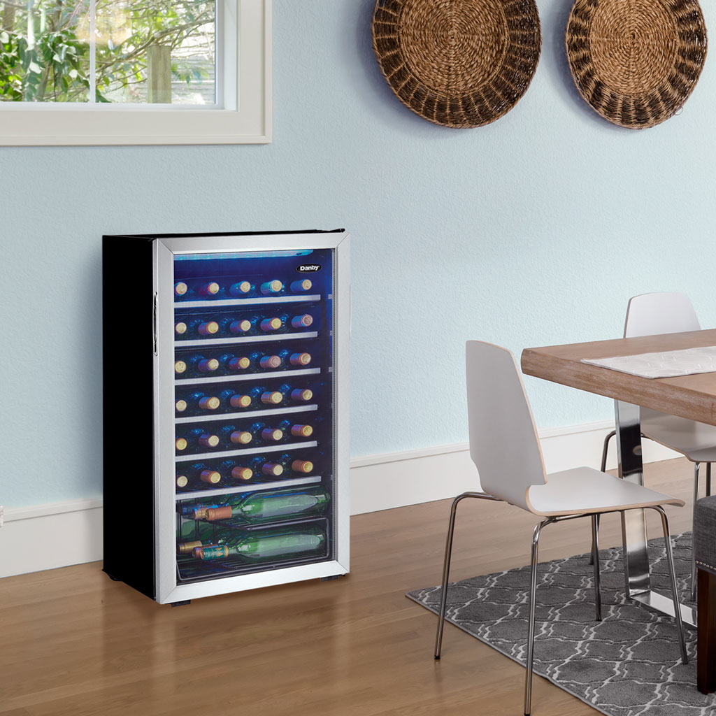 36 Bottle Free-standing Wine Cooler DWC93BLSDBR1