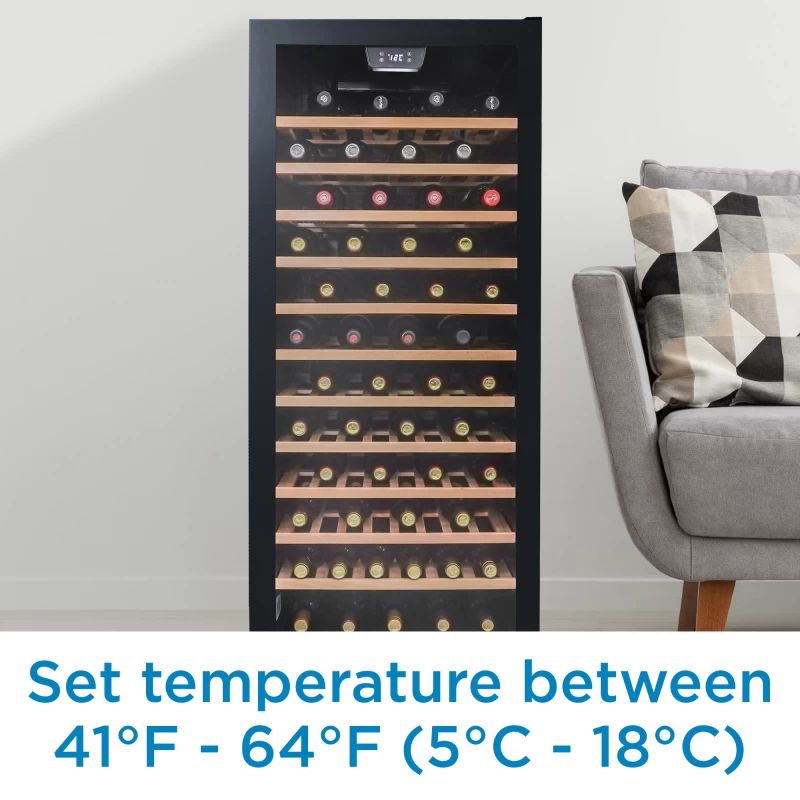 94 Bottle Free-Standing Wine Cooler view 13