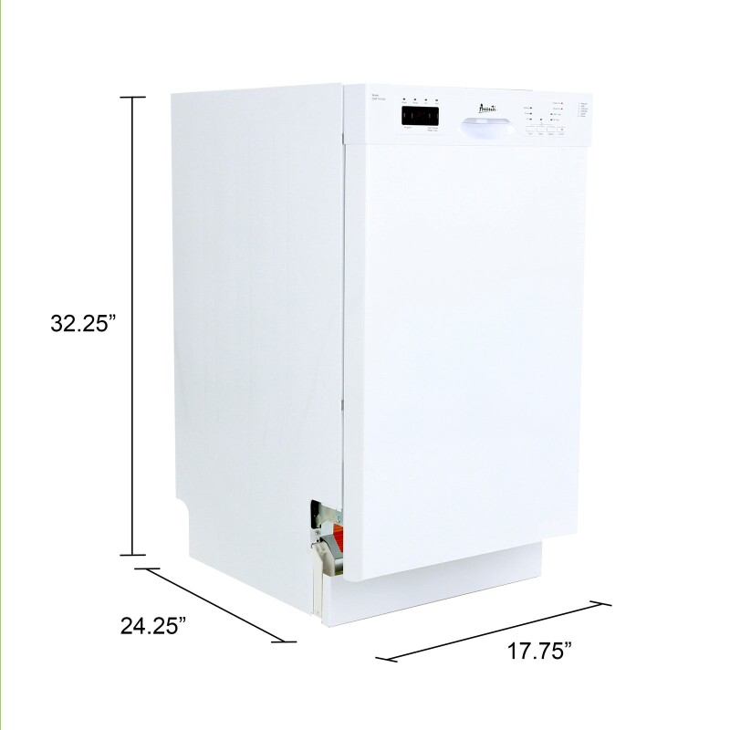 Avanti 18" Built In Dishwasher view 15