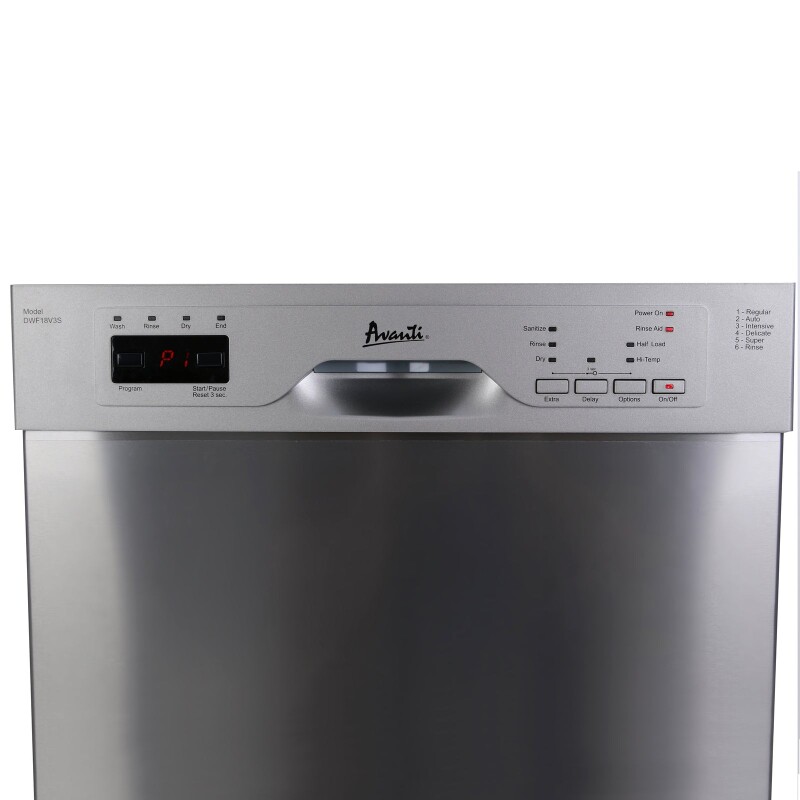 Avanti 18" Built In Dishwasher view 21