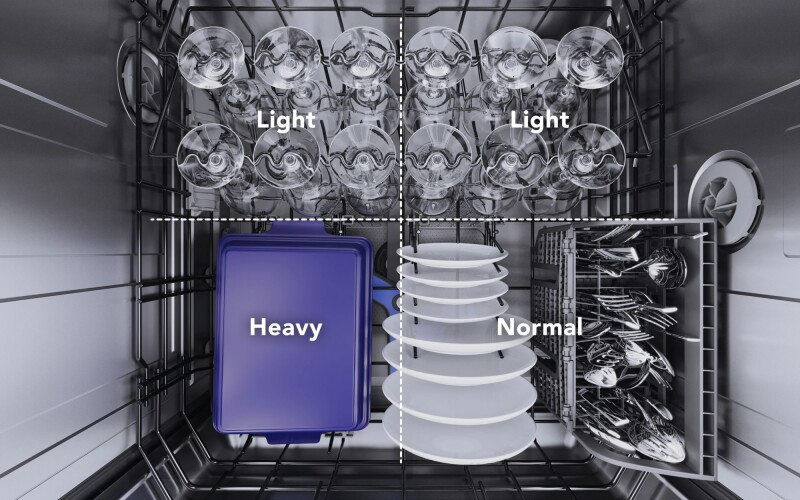 Star Sapphire® Dishwasher 24'' Professional, DWHD661EFP