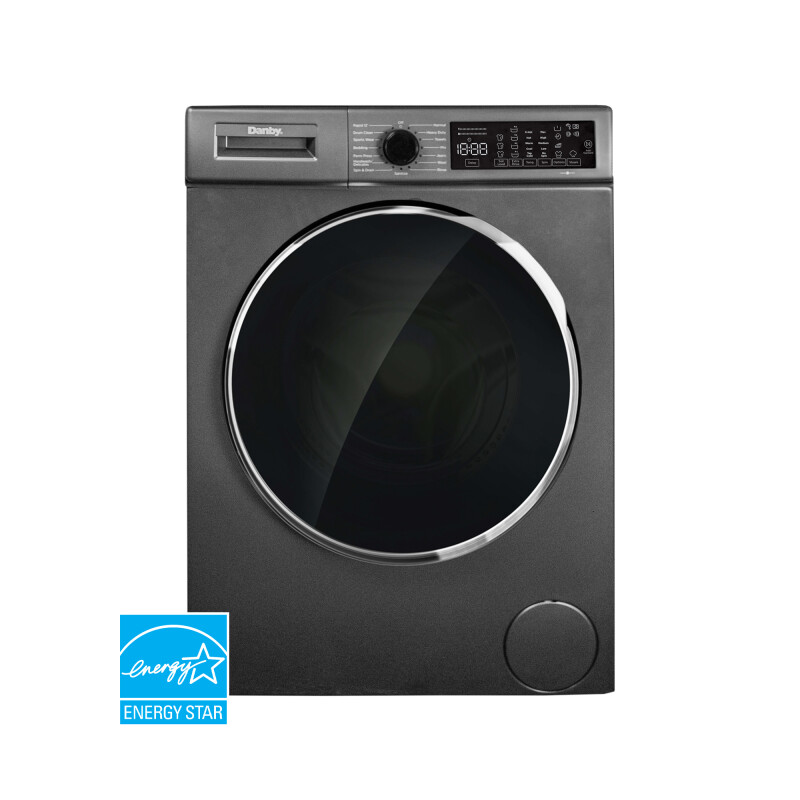 24″ Stackable Front Load Washer with Steam DWM022D1DSDB