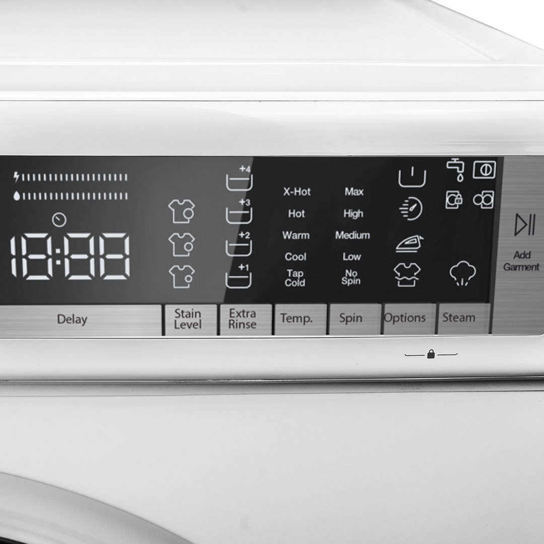 24″ Stackable Front Load Washer With Steam DWM022D3WDB