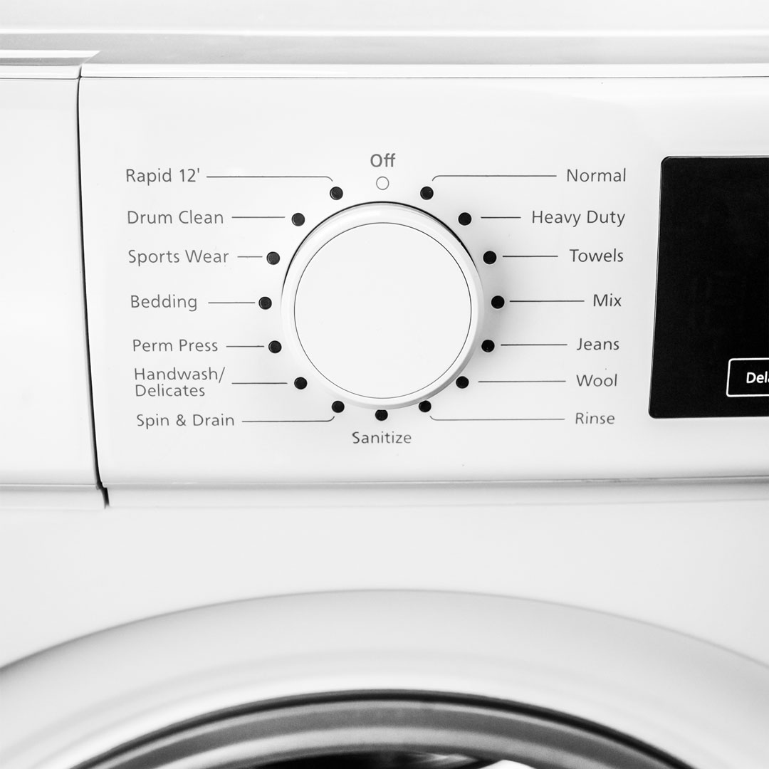 24″ Stackable Front Load Washer With Steam DWM022D3WDB