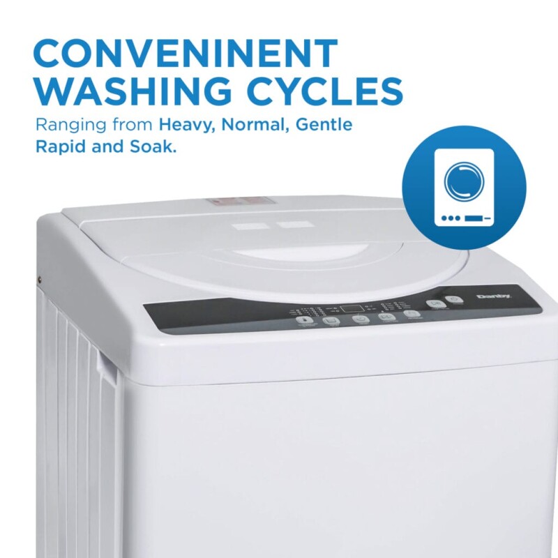 1.8 cu. ft. Compact Top Load Washing Machine view 9
