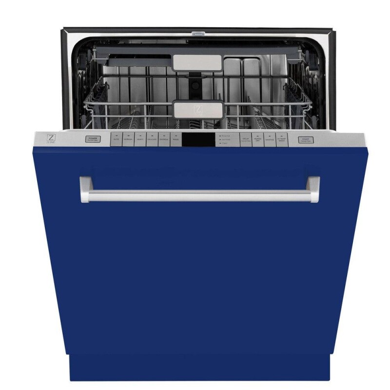 24 in. Monument Series 3rd Rack Top Touch Control Dishwasher with Blue Gloss Panel, 45dBa DWMT24BG