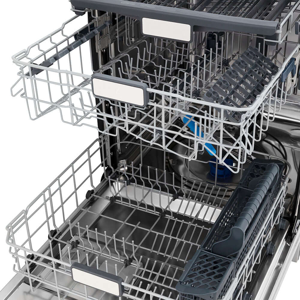 24 In. Monument Series 3rd Rack Top Touch Control Dishwasher With Hand-hammered Copper Panel, 45dba DWMTHH24