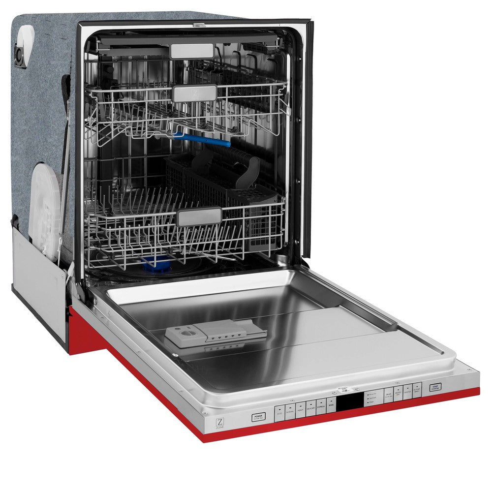 24" Monument Series 3rd Rack Top Touch Control Dishwasher with Stainless Steel Tub, 45dBa DWMTRM24
