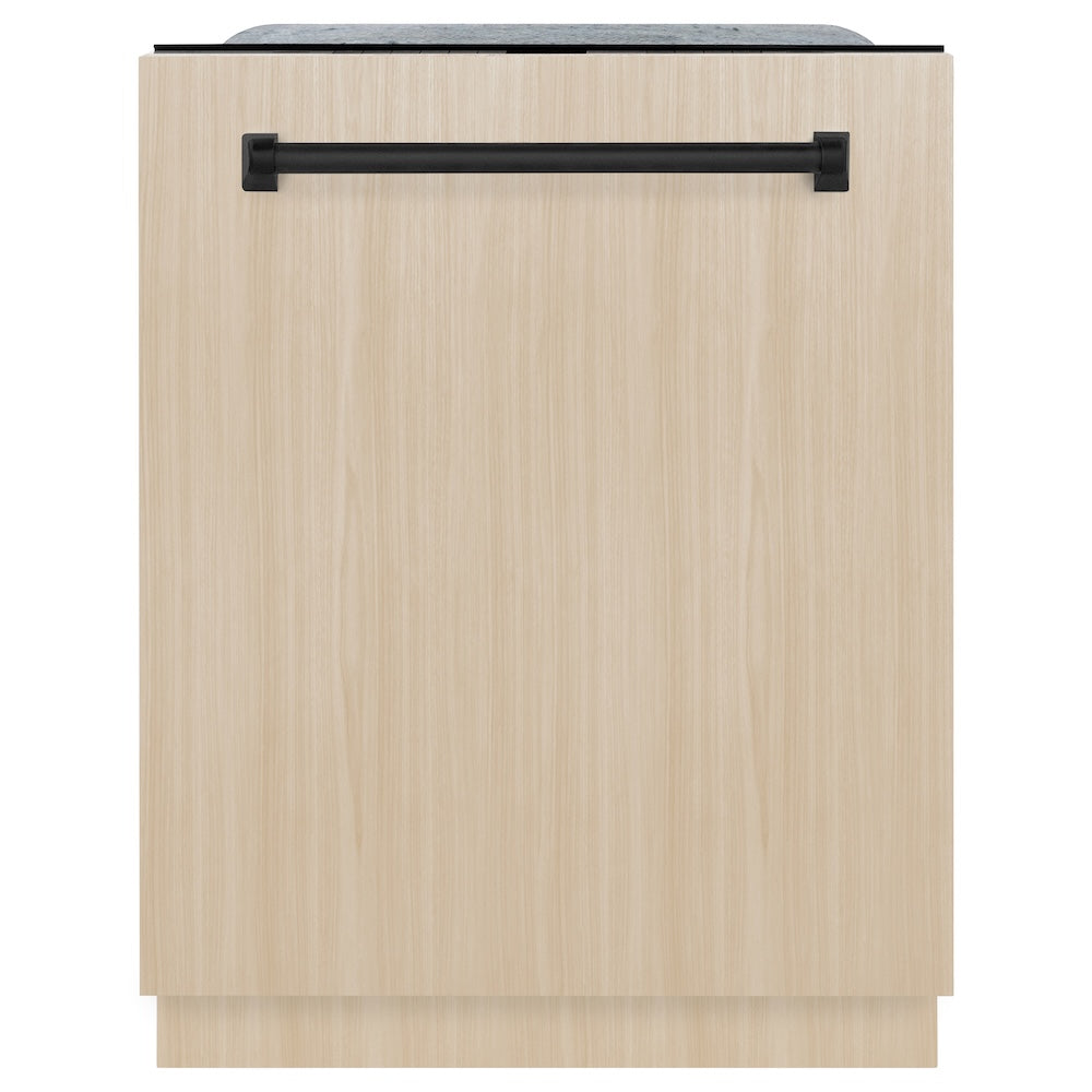 Autograph Edition 24 In. Monument Series 3rd Rack Top Touch Control Tall Tub Dishwasher In Custom Panel Ready With Matte Black Handle, 45dba DWMTZ24MB