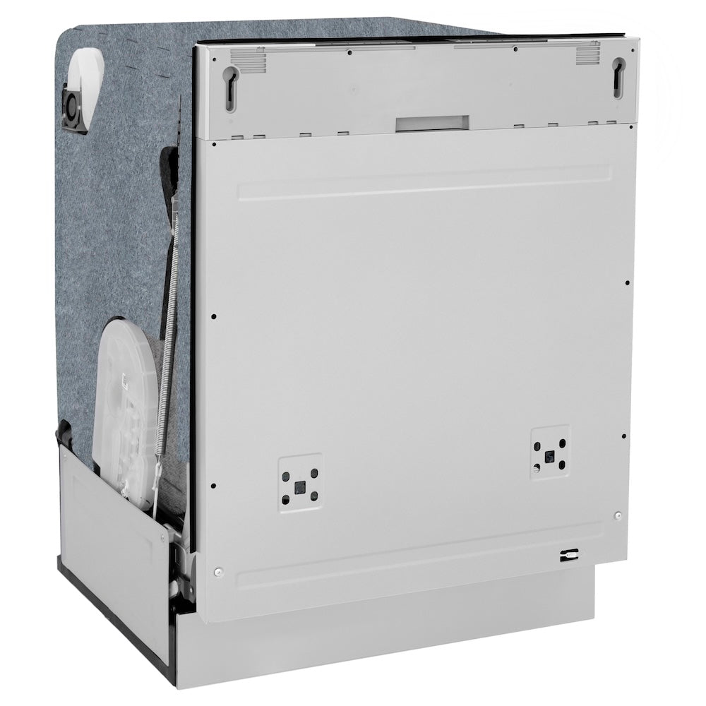 Autograph Edition 24 In. Monument Series 3rd Rack Top Touch Control Tall Tub Dishwasher In Custom Panel Ready With Matte Black Handle, 45dba DWMTZ24MB