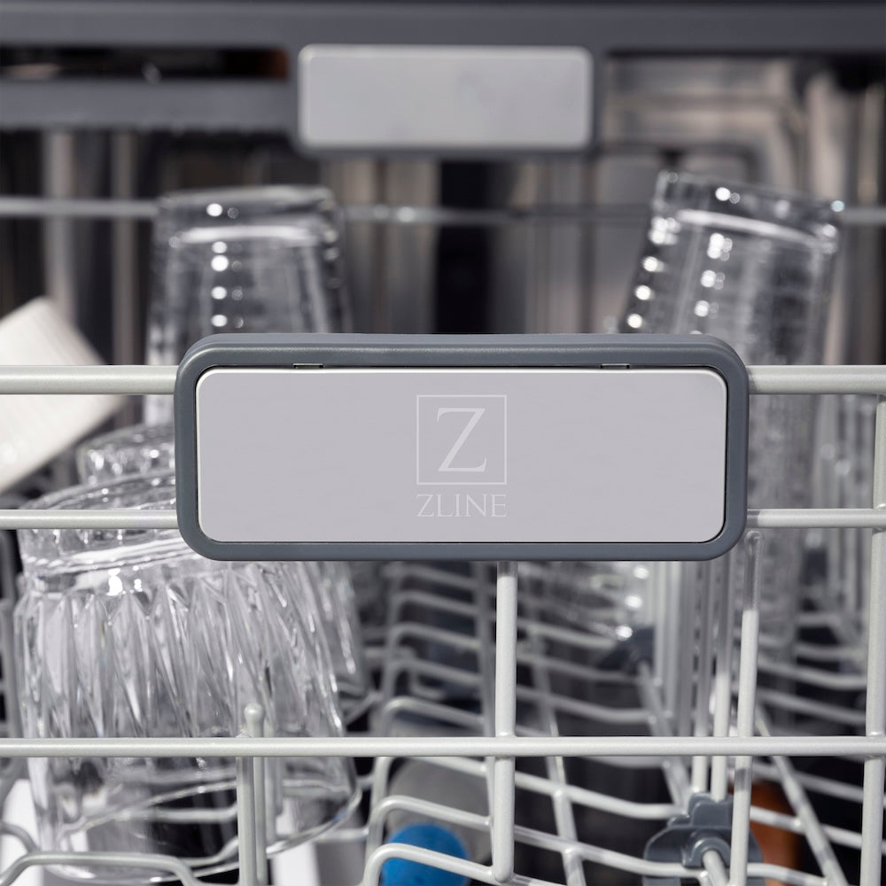 Autograph Edition 24 In. Monument Series 3rd Rack Top Touch Control Tall Tub Dishwasher In Custom Panel Ready With Matte Black Handle, 45dba DWMTZ24MB