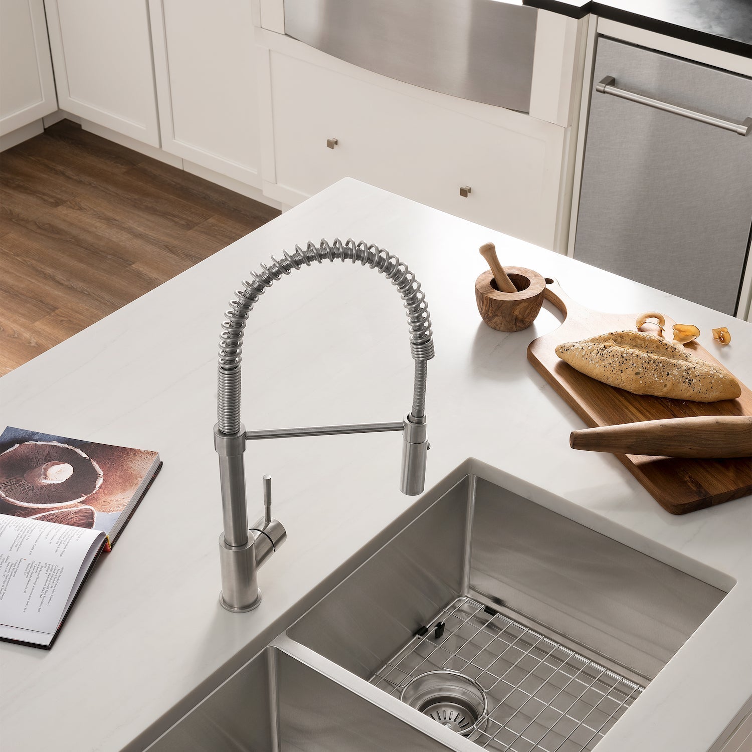 18 in. Compact Fingerprint Resistant Top Control Built-In Dishwasher with Tub and Traditional Style Handle, 52dBa DWSNH18