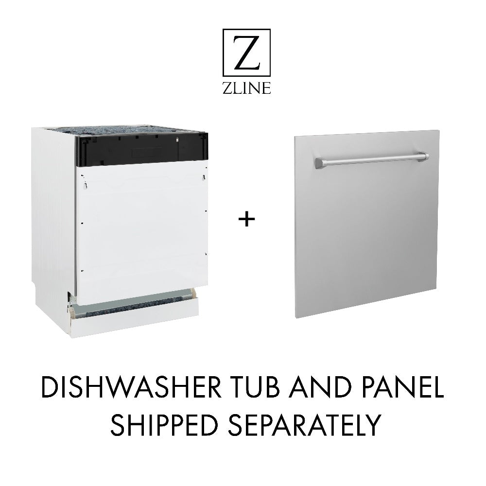 Autograph Edition 18 In. Compact 3rd Rack Top Control Dishwasher In White Matte With Polished Gold Accent Handle, 51dba DWVZWM18G