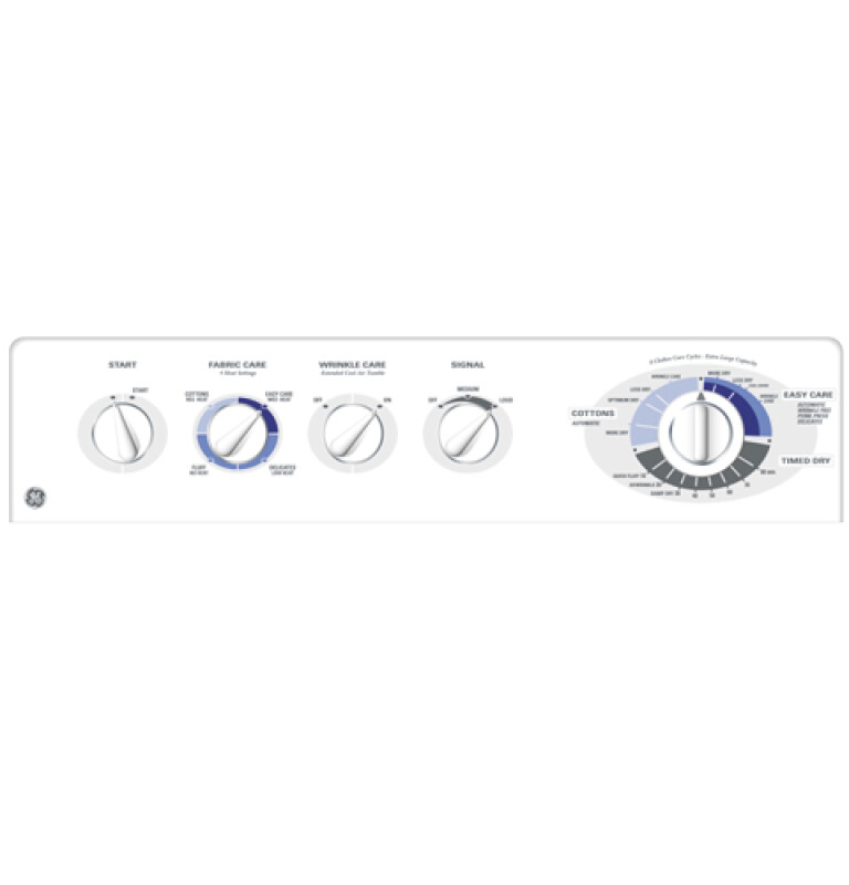 6.0 Cu. Ft. Extra-Large Capacity Electric Dryer DWXR483EBWW, product image 2 of 2
