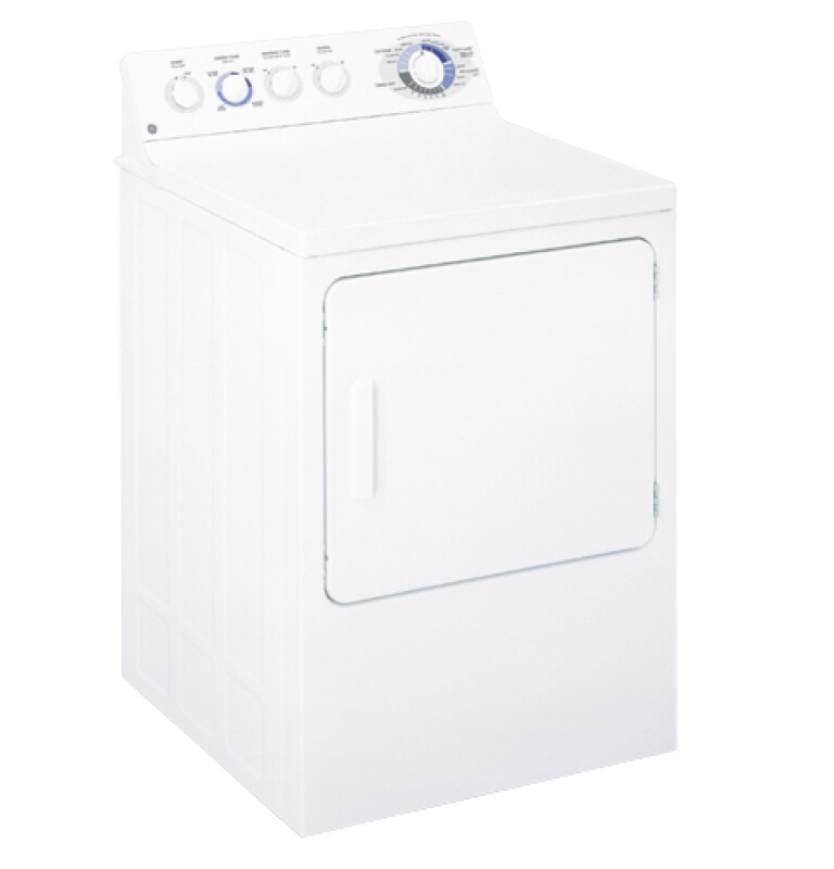 Extra-Large 6.0 Cu. Ft. Capacity Gas Dryer DWXR485GBWW