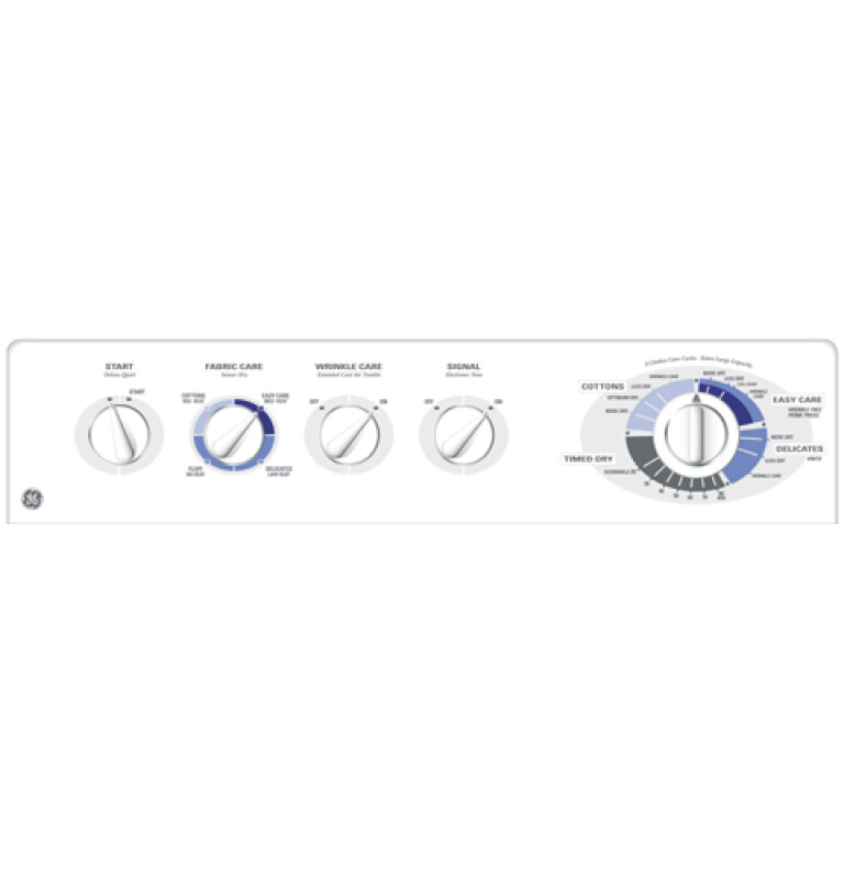 Extra-Large 6.0 Cu. Ft. Capacity Gas Dryer DWXR485GBWW, product image 2 of 2