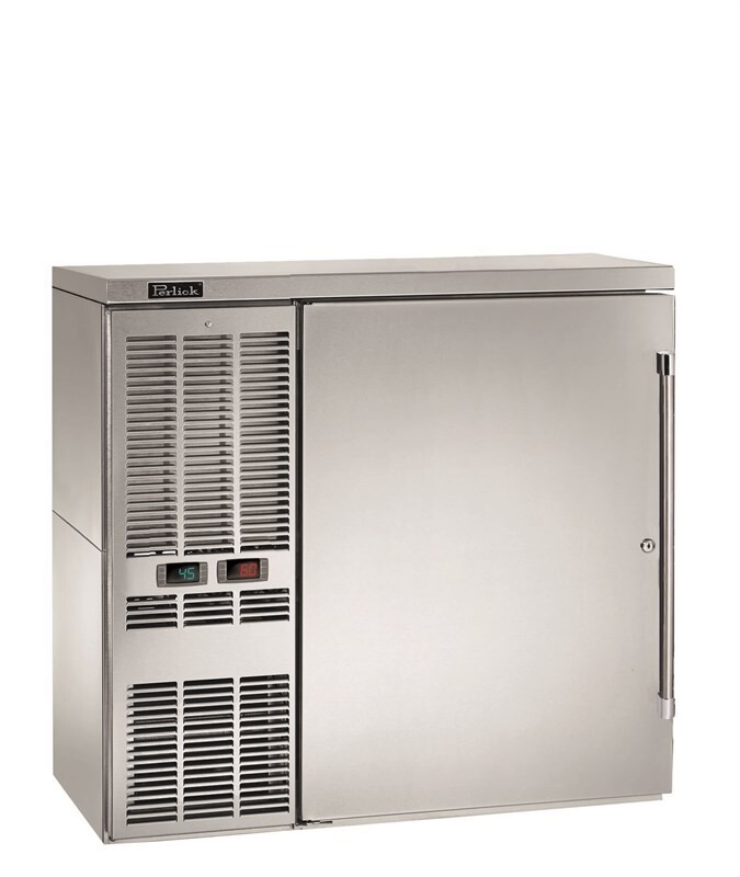 36" Dual Zone Back Bar Refrigerator DZS36