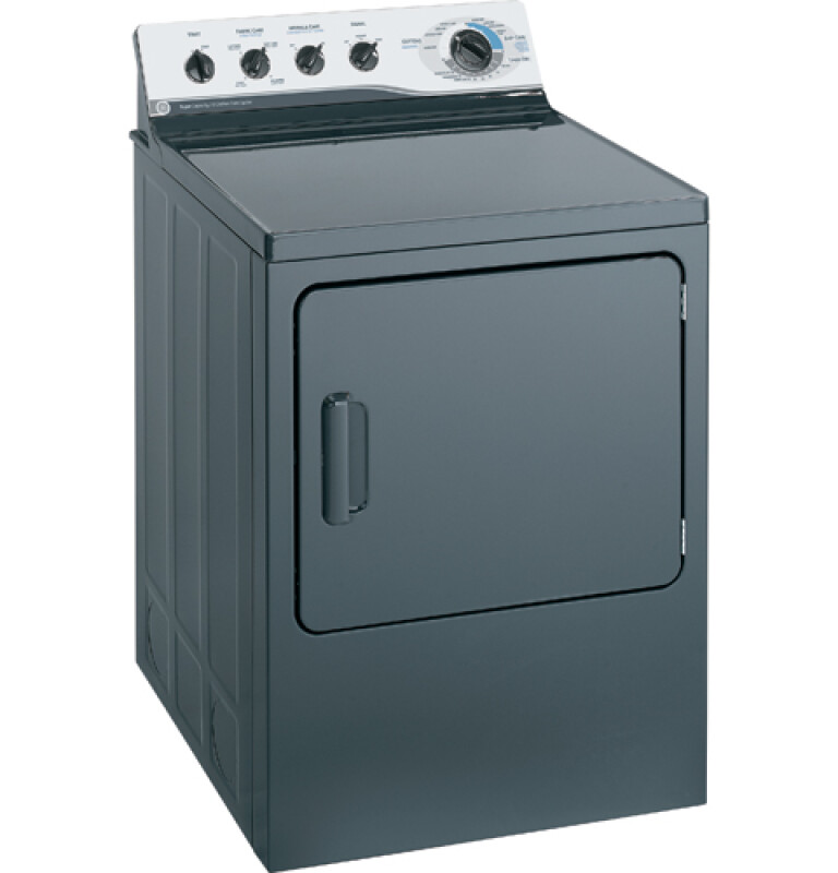GE 7.0 Cu. Ft. Super Capacity Gas Dryer Gray DZSR483GFGG Picture 1