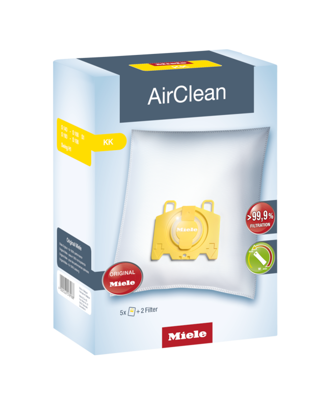AirClean KK dustbags ensures that dust picked up stays inside the machine. DUSTBAGKKAIRCLEAN3D