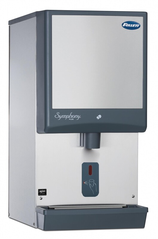 Symphony Plus E12ci425a-s Ice-only Countertop Dispenser With Sensorsafe Infrared Dispense Stores 12 Lbs Of Chewblet Nugget Ice And Produces Up To 425 Lbs Daily E12CI414ASI