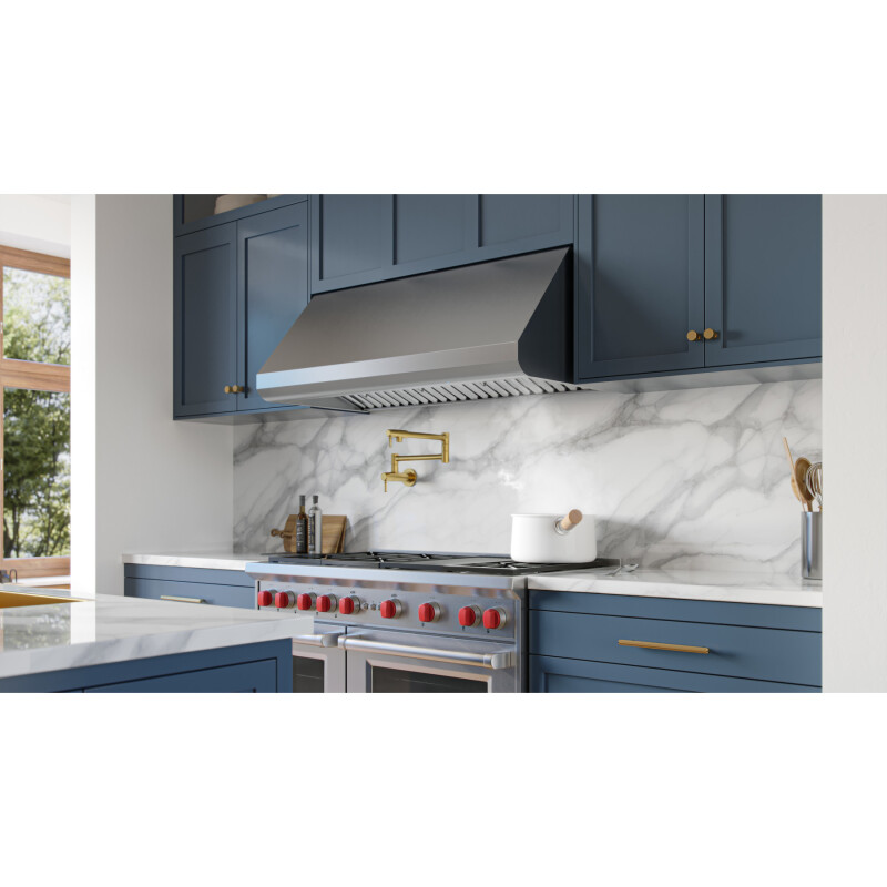 1260 Max Blower 42Inch Canopy Range Hood view 3