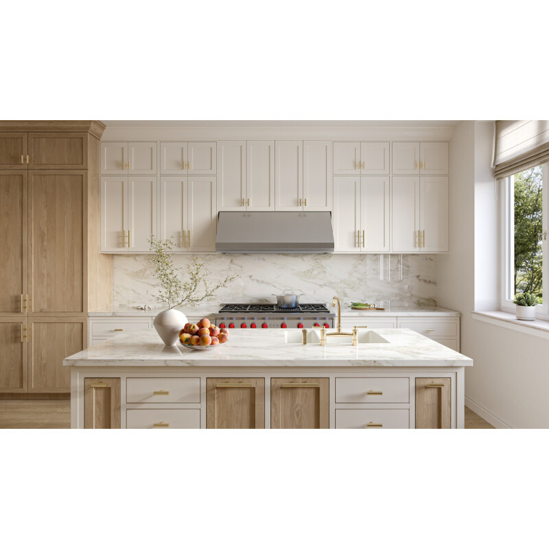 1260 Max Blower 48Inch Canopy Range Hood view 2