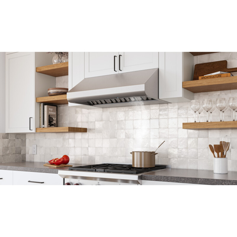 650 Max Blower CFM, <0.3 Sones 36Inch ProStyle Range Hood view 3