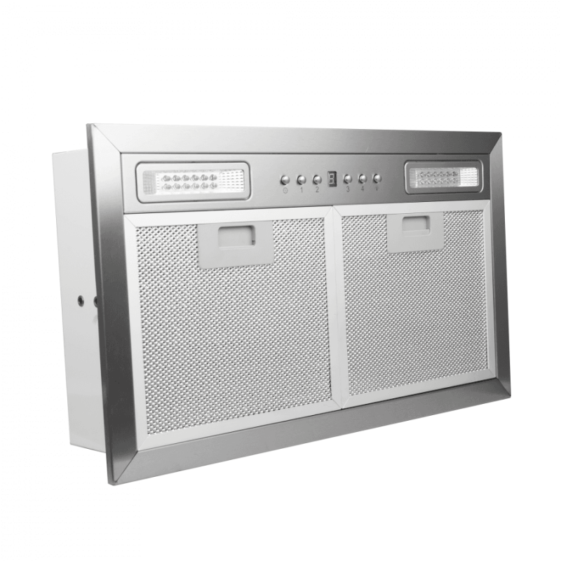 20.5 in. Ducted Wall Mount Range Hood Insert with LED Lighting E690