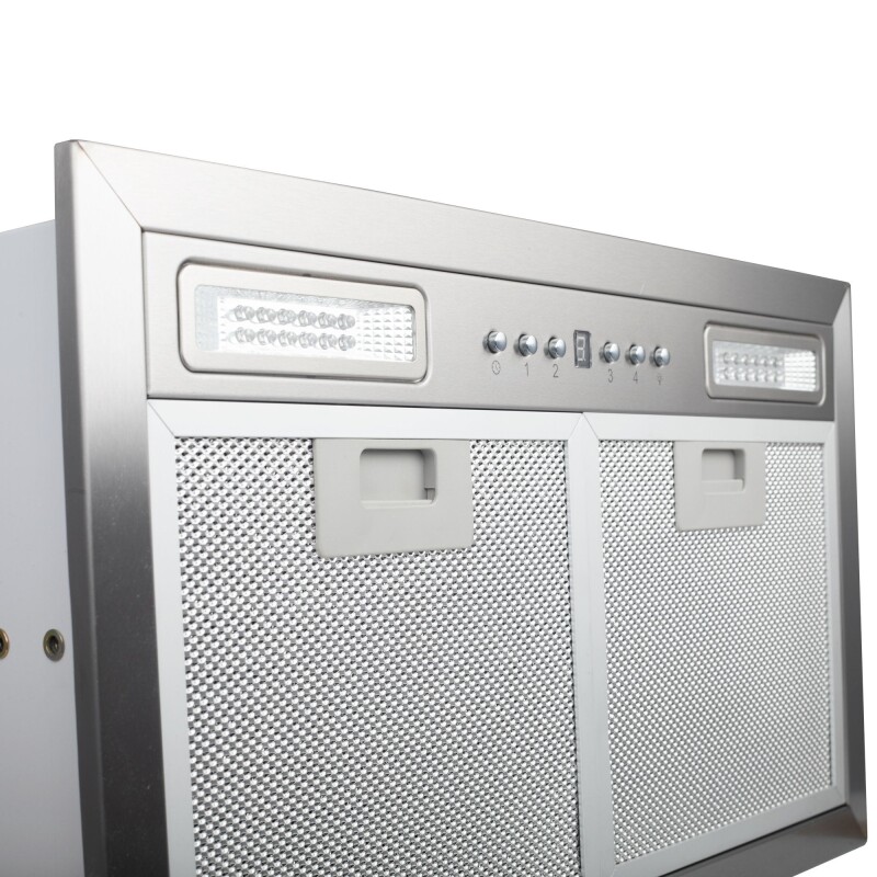 20.5 in. Ducted Wall Mount Range Hood Insert with LED Lighting E690