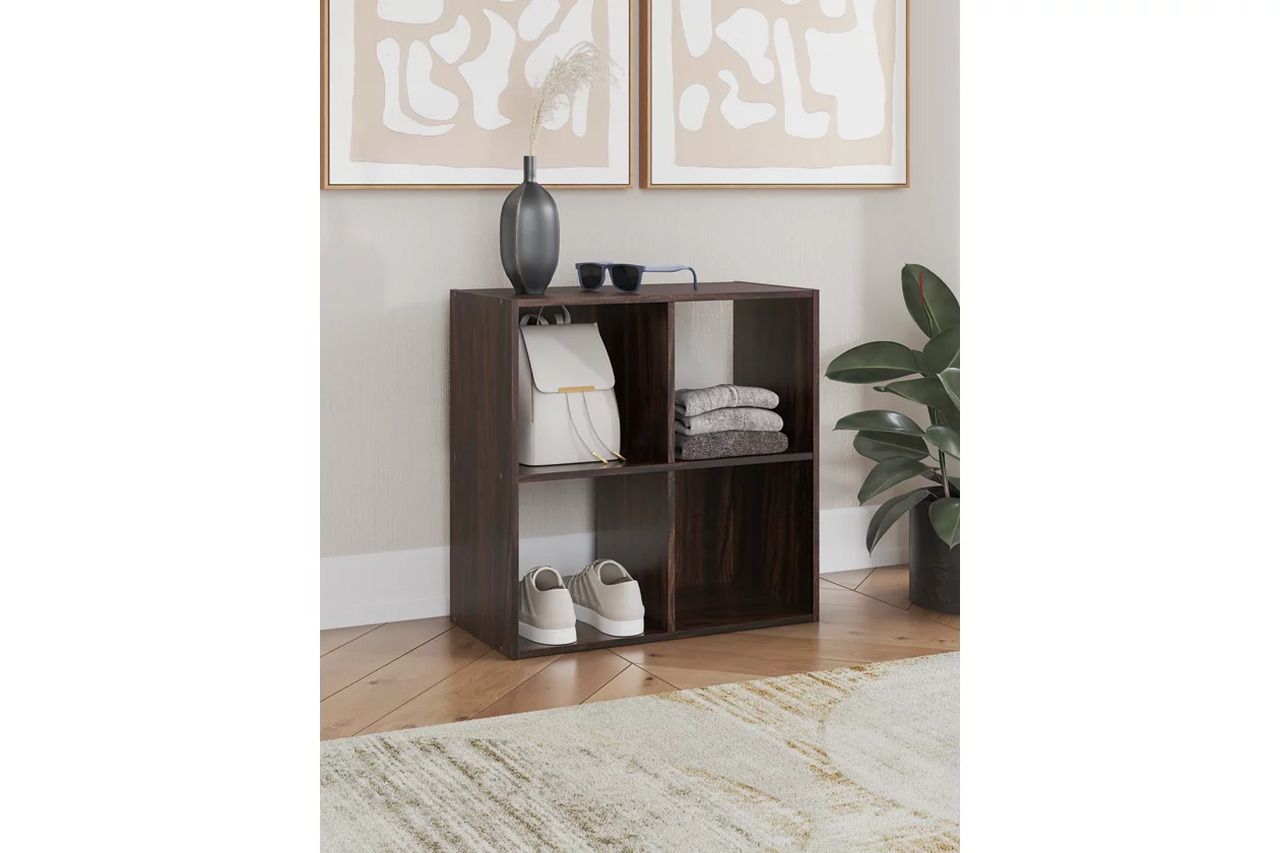 Glosmount Four Cube Organizer In Cherry and Light Brown EA10552X2