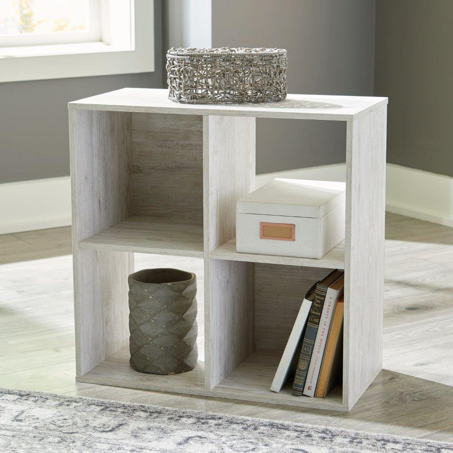 Paxberry Whitewash Four Cube Organizer EA18112X2
