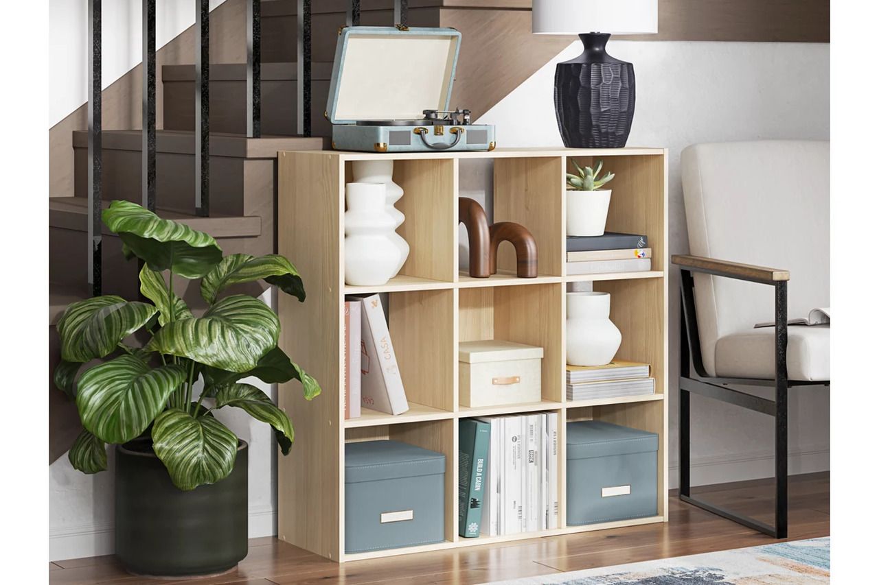 Piperton Nine Cube Organizer In Tan EA24443X3