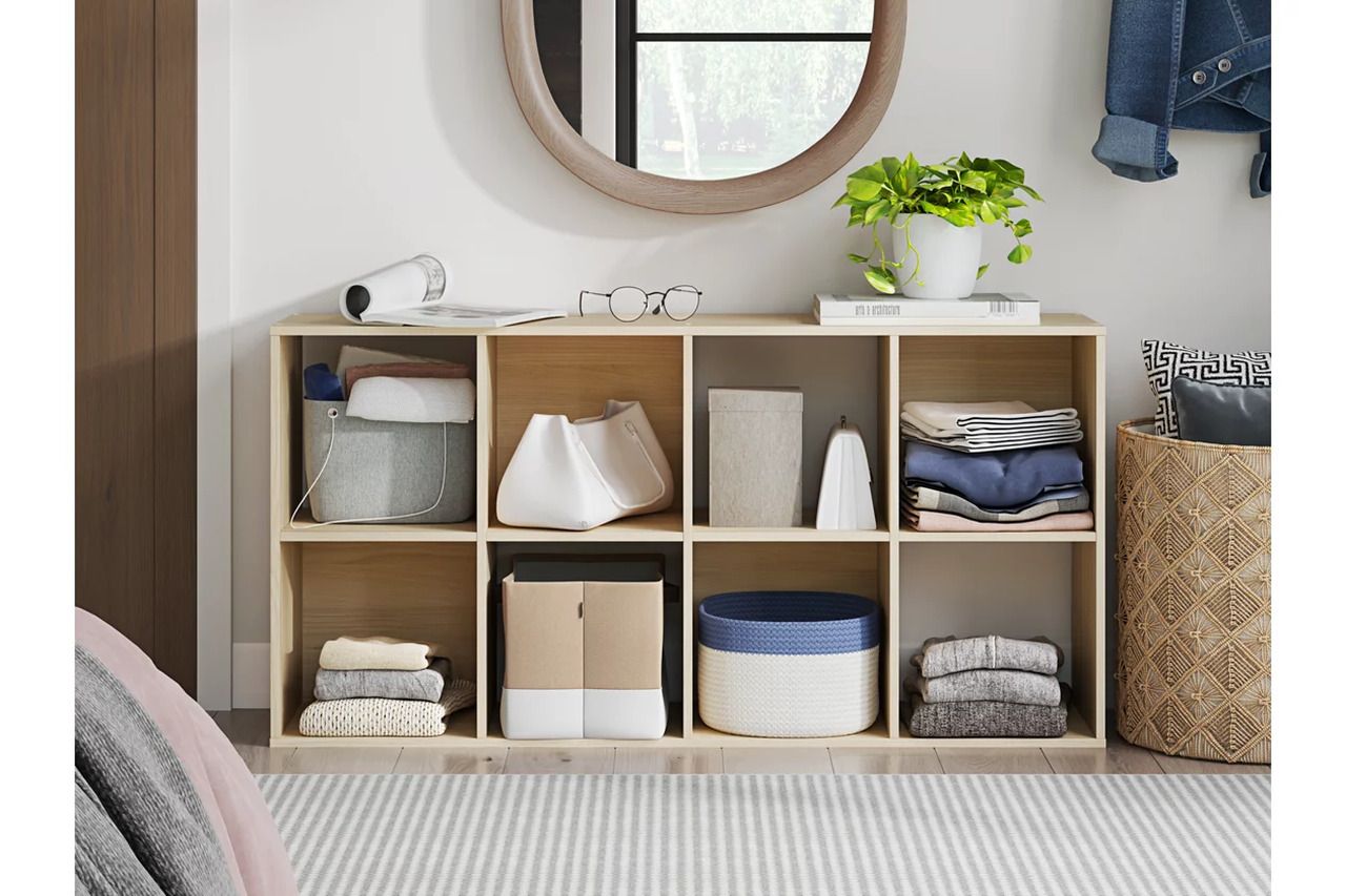 Piperton Eight Cube Organizer In Tan EA24444X2
