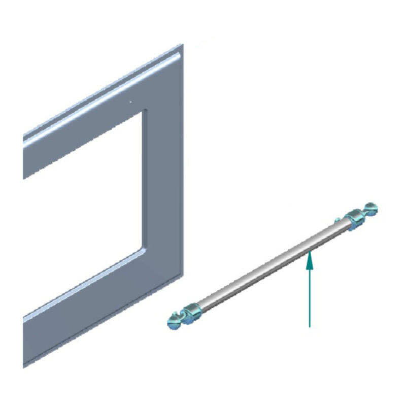 Majestic/Nostalgie II Handle for UOV 60 and UOV 76 Ovens EA4270009000018