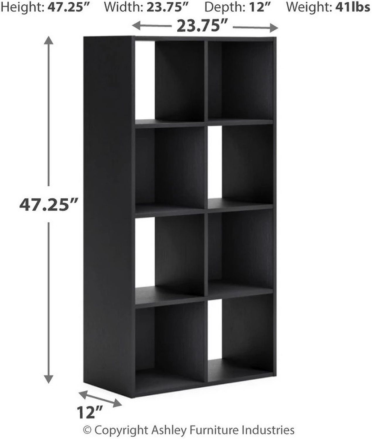 Langdrew Black Eight Cube Organizer EA49574X2