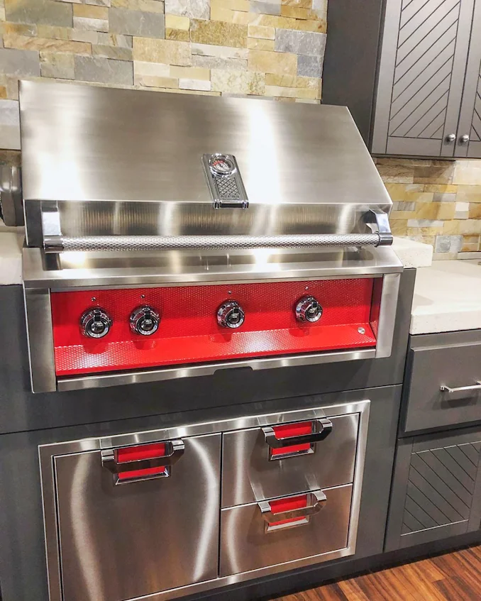 36" Aspire Built-In Grill All Burner Model with Rotisserie EABR36PK