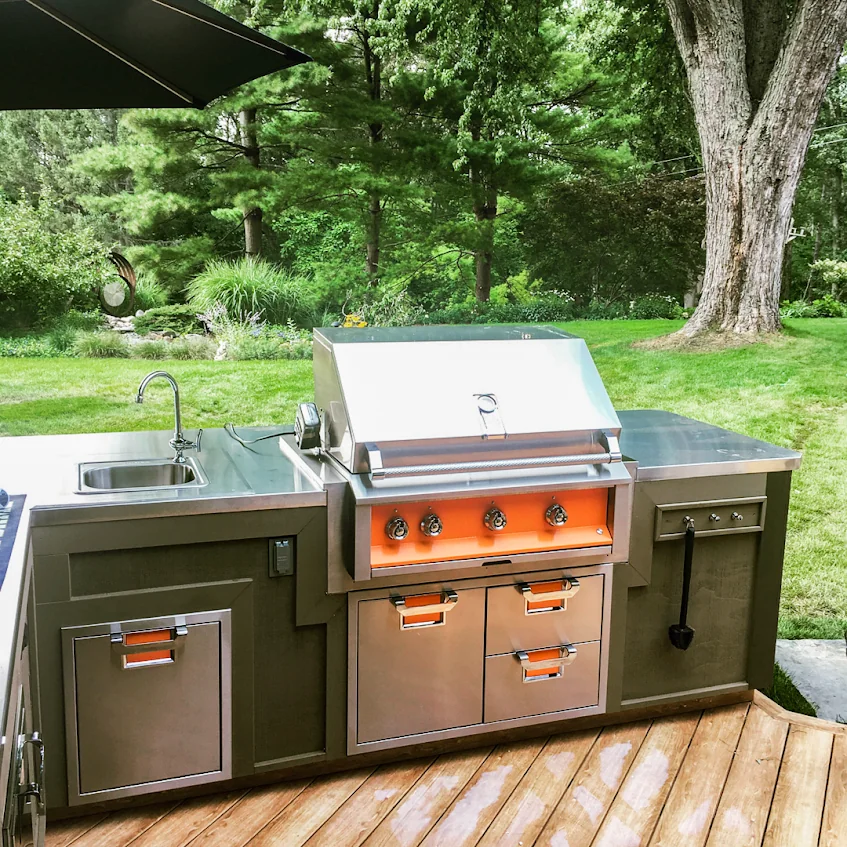 36" Aspire Built-In Grill All Burner Model with Rotisserie EABR36PK
