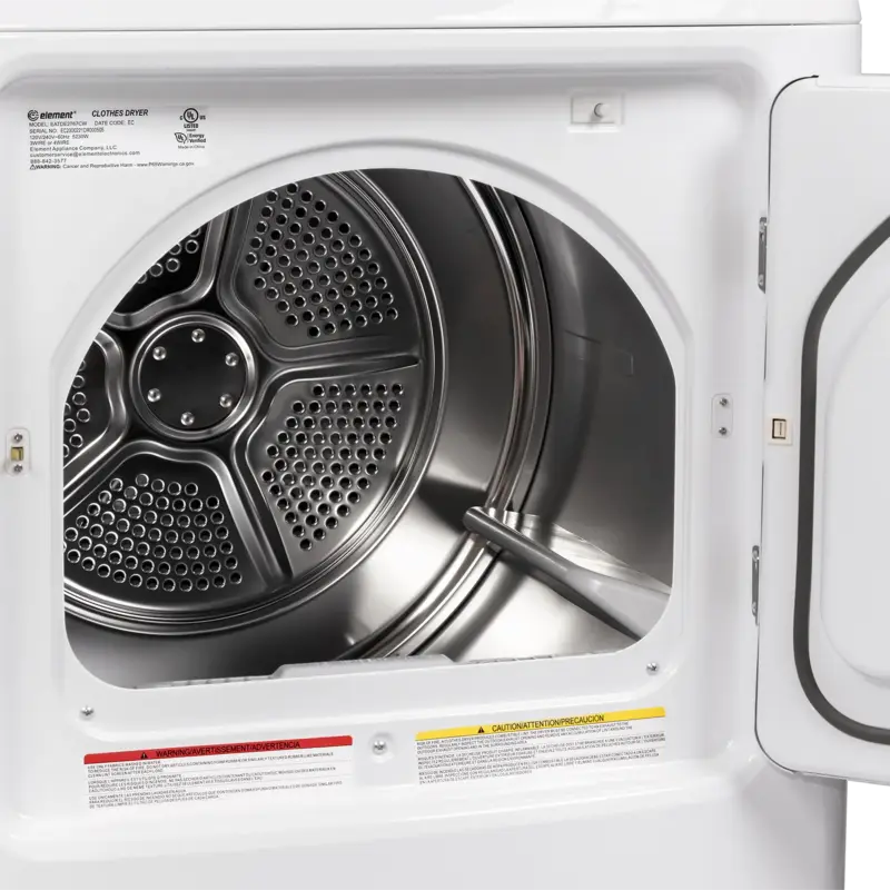 6.7 CF Gas Dryer, Sensor Drying, 12-Cycle view 4