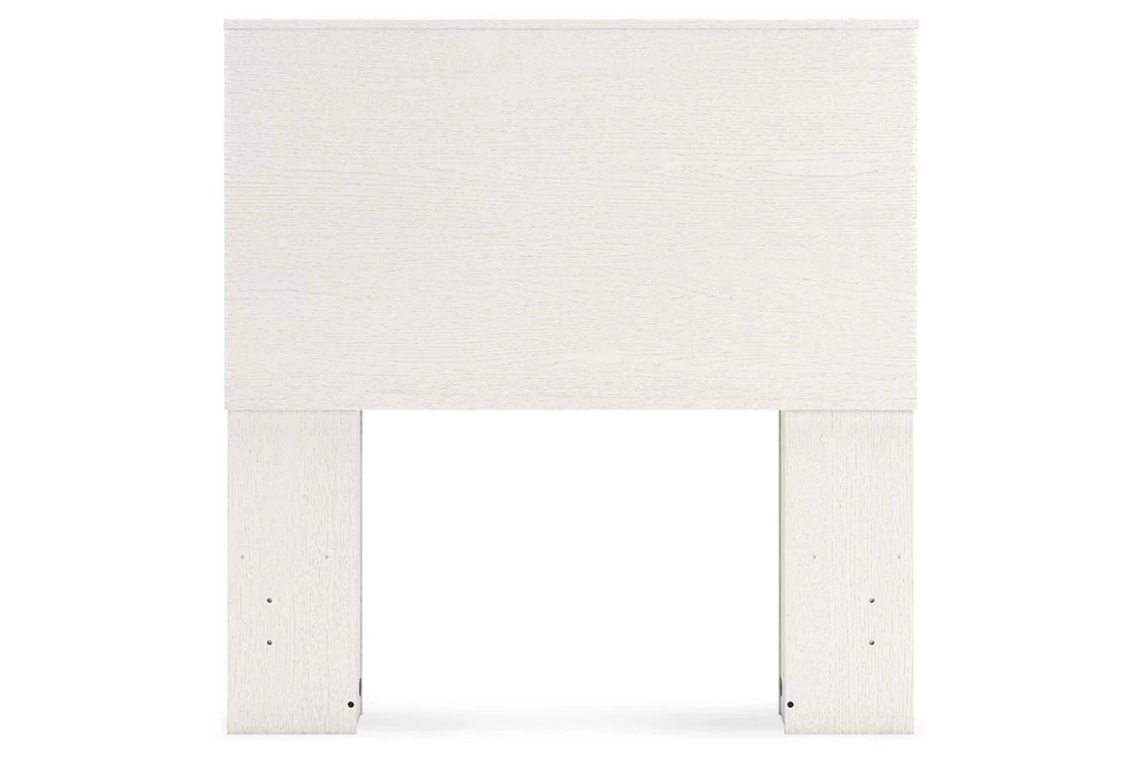 Aprilyn Twin Bookcase Headboard In White EB1024163