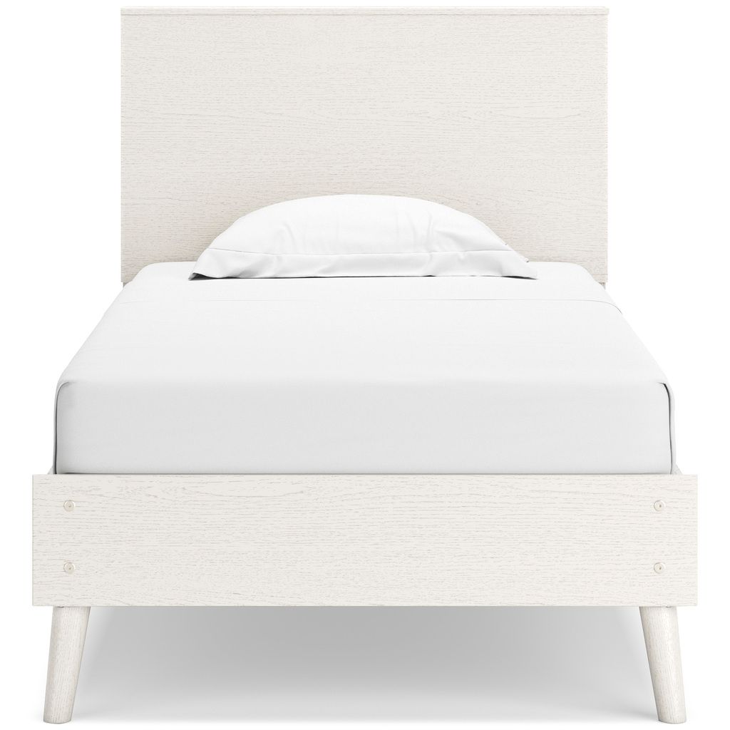 Aprilyn Twin Bookcase Headboard In White EB1024163